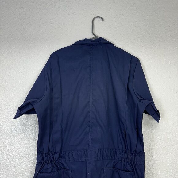 VTG BIG MAC PENNEYS BLUE COVERALLS MECHANIC / WORKWEAR UNIFORM 44Reg Dead Stock - Picture 13 of 16
